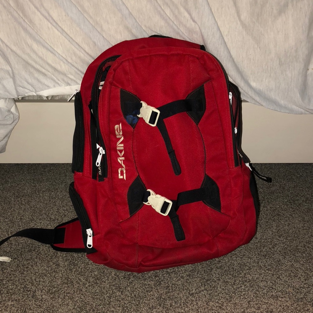 Red Dakine backpack